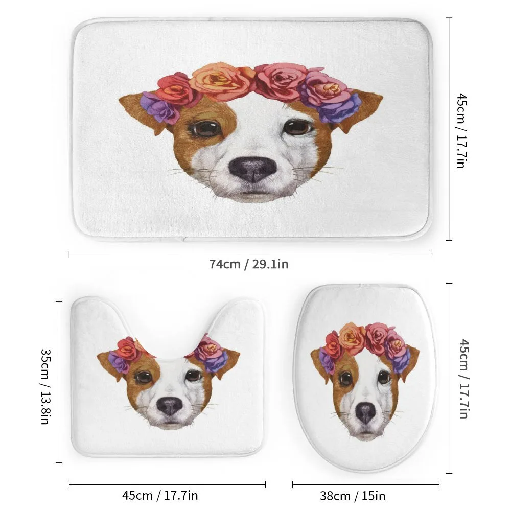 Dog Floral Portrait — Detail 1