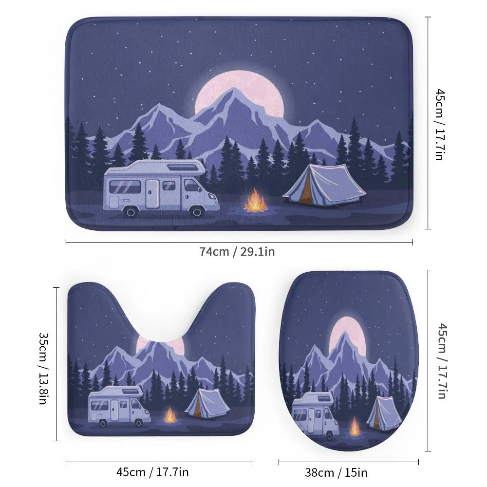 Family Adventure Camping Forest — Detail 1