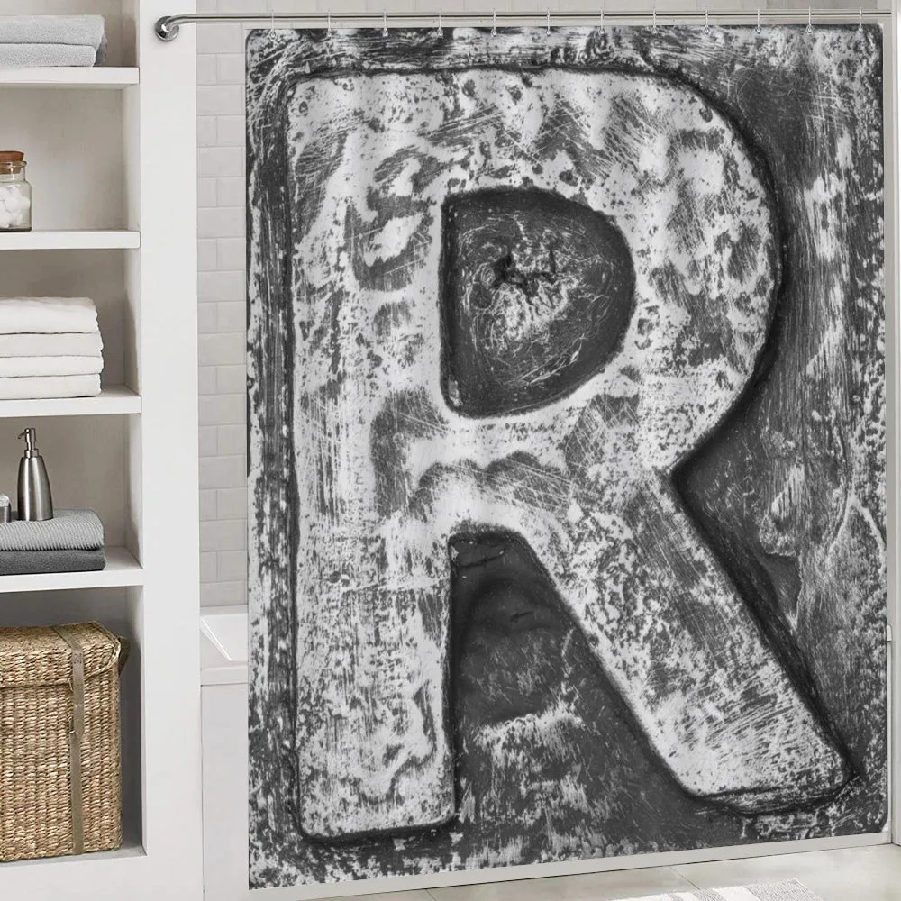 Iron Tones Uppercase R — Detail 4