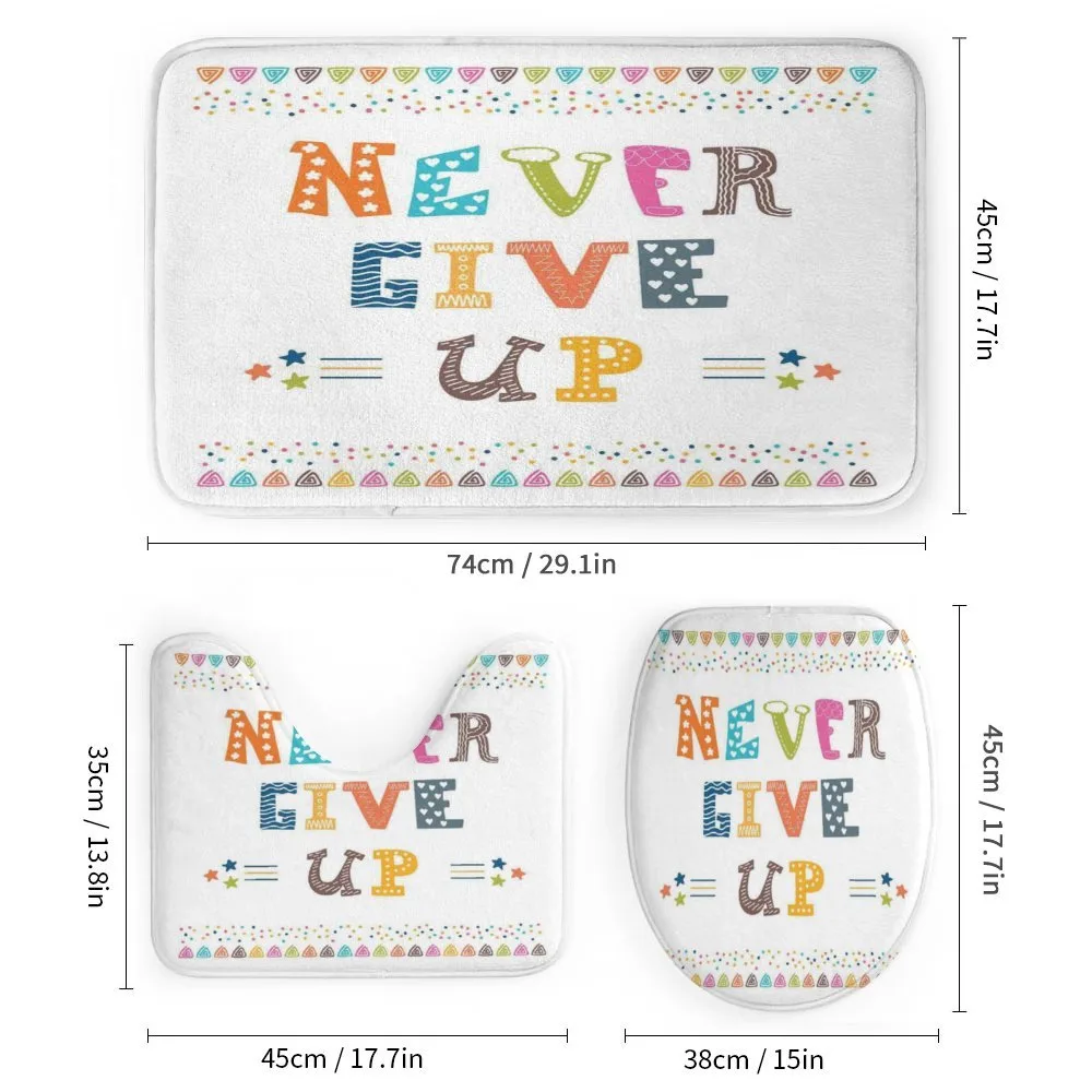 Never Give — Detail 1