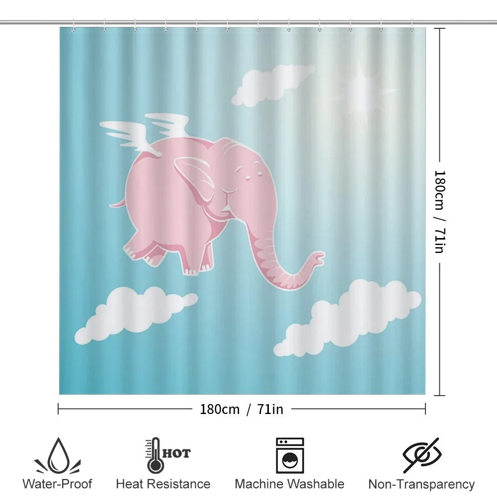 Pink Elephant Happiness — Detail 2