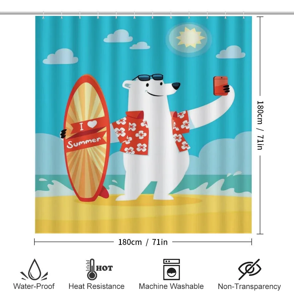 Polar Bear Selfie Surf — Detail 2