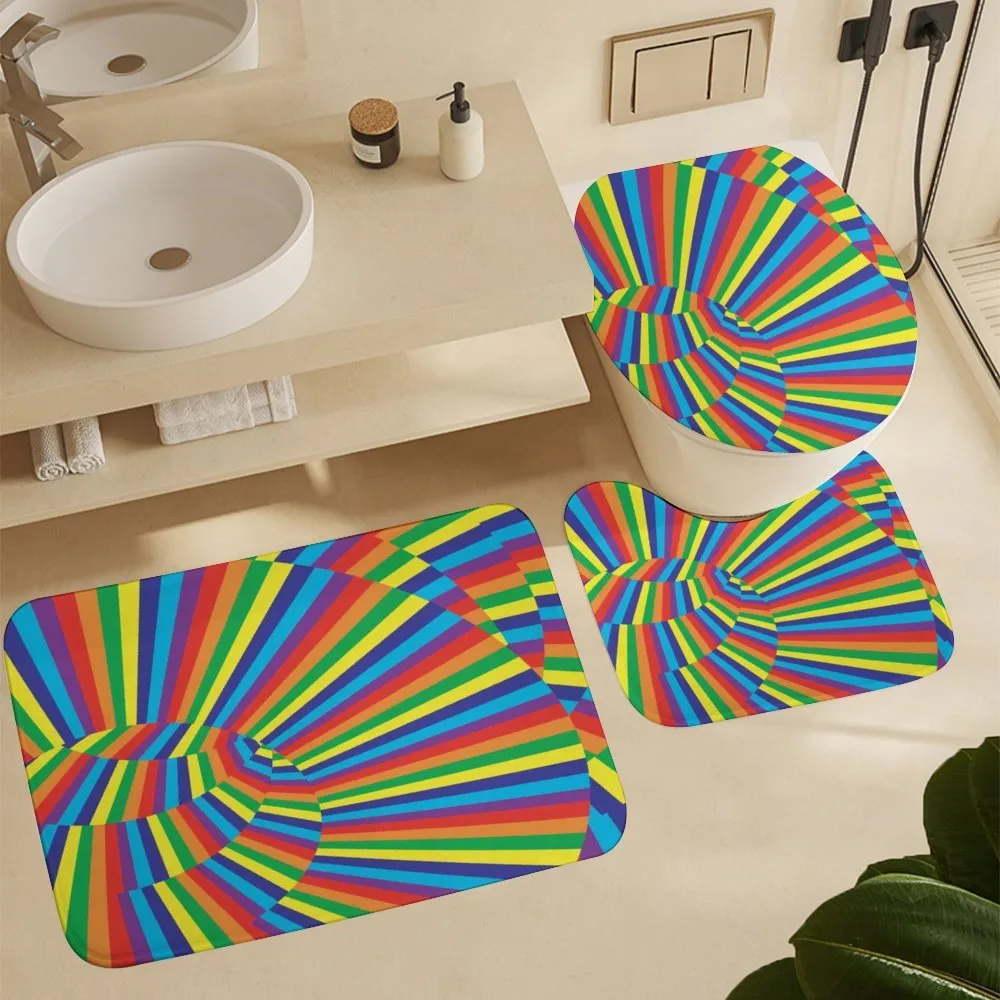 Rainbow Colored Circles — Detail 5