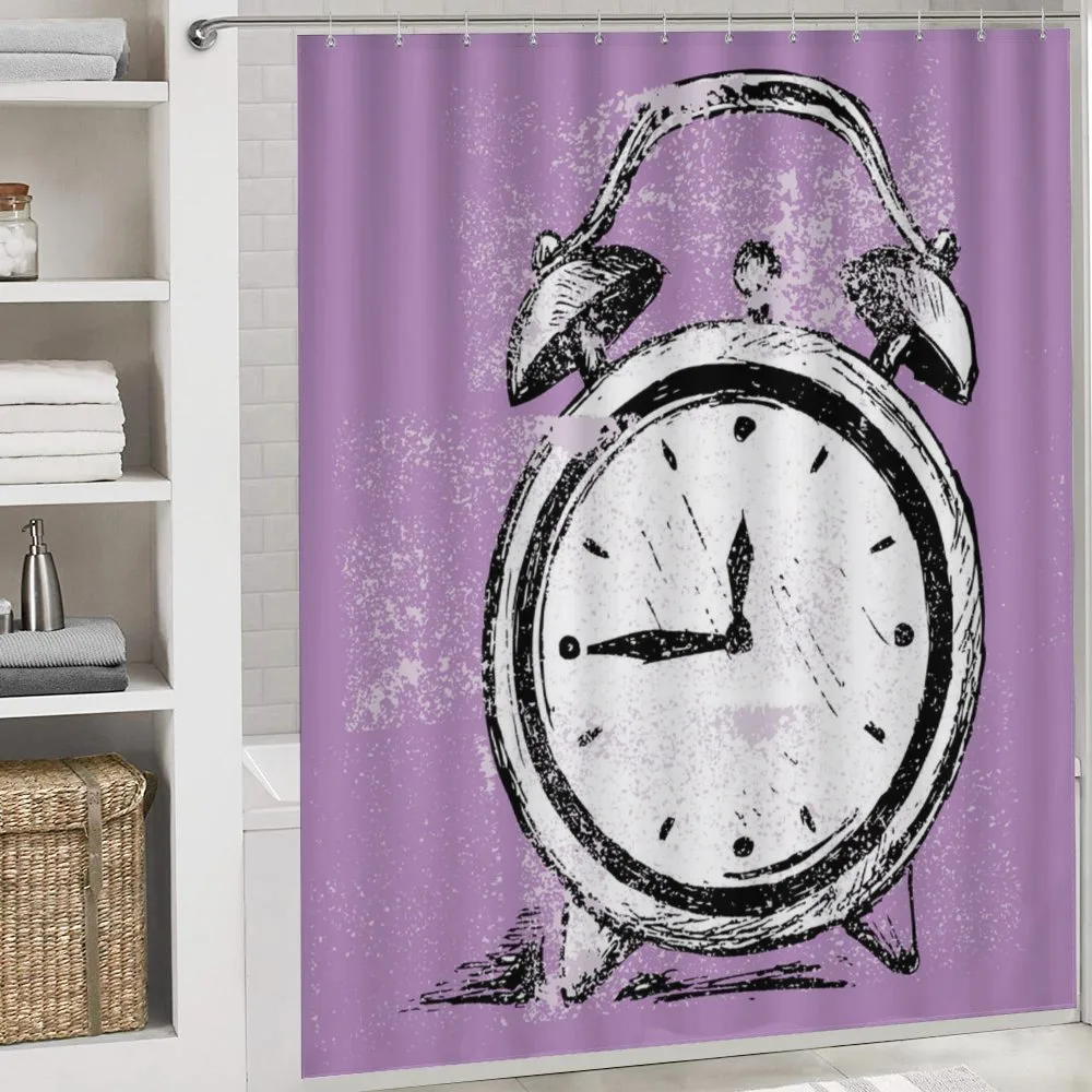 Retro Alarm Clock Grunge — Detail 4