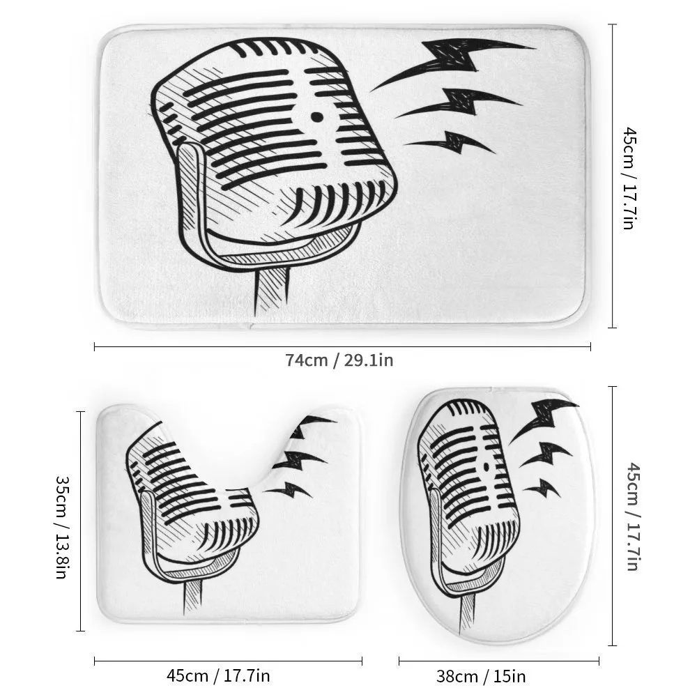 Retro Microphone Radio — Detail 1