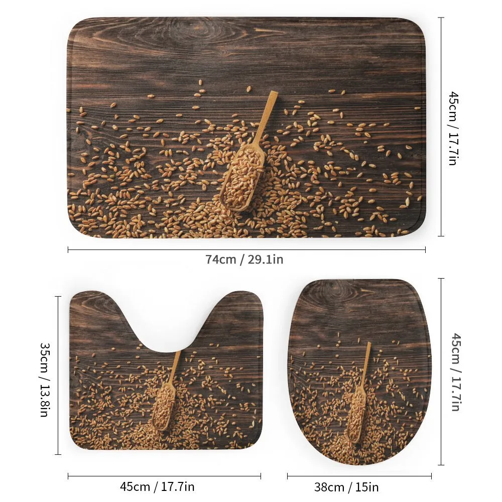 Scoop and Raw Wheat — Detail 1