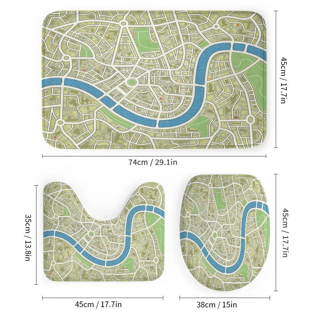 Street Map Metropolis City — Detail 1