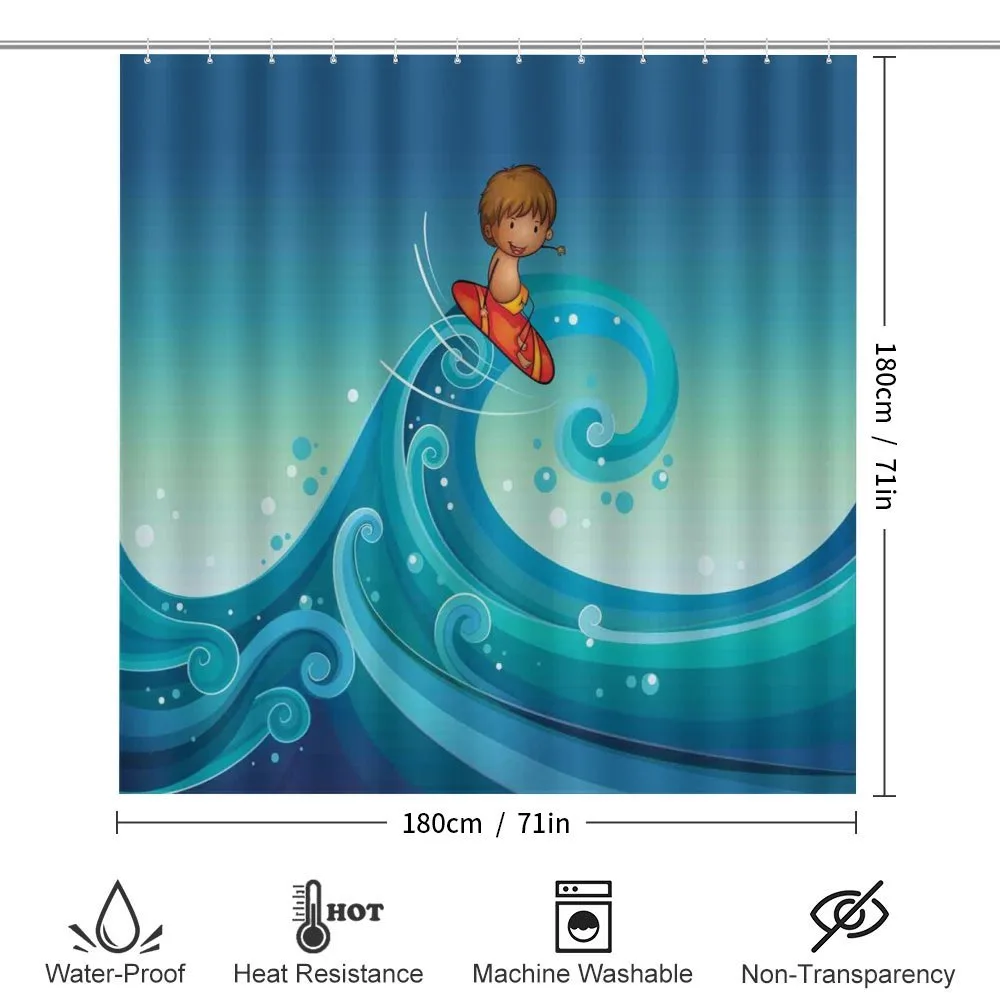 Surfing Baby Waves — Detail 2