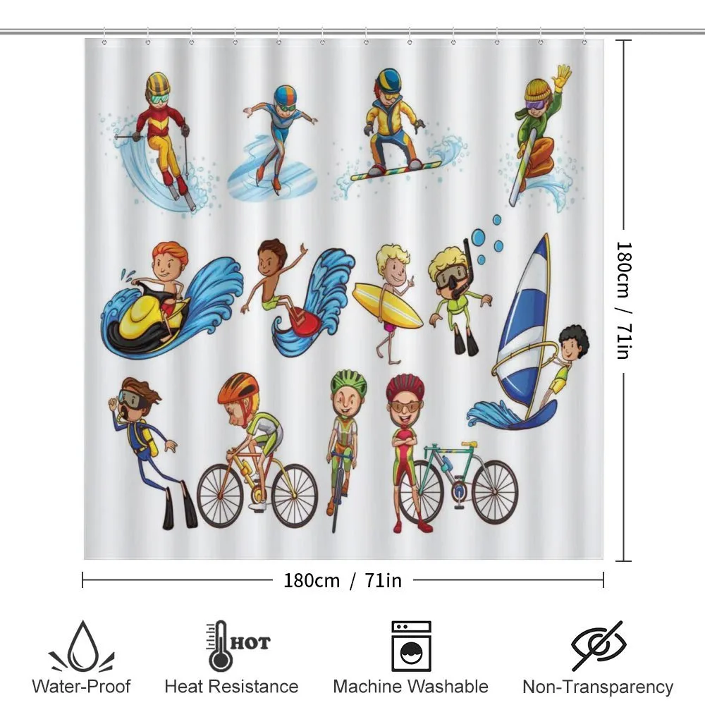 Surfing Cycling — Detail 2