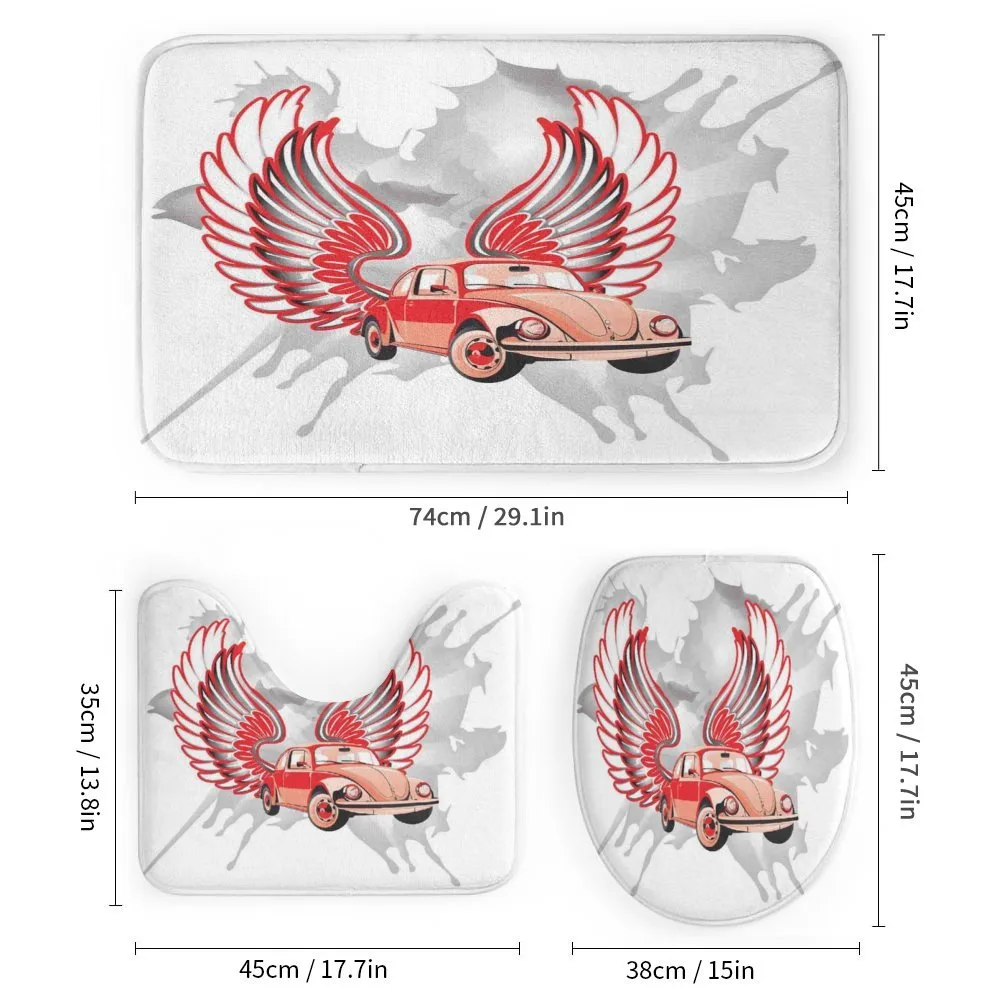 Vintage Car with Wings — Detail 1