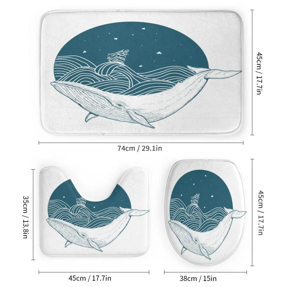 Whale and Stars Old Ship — Detail 1