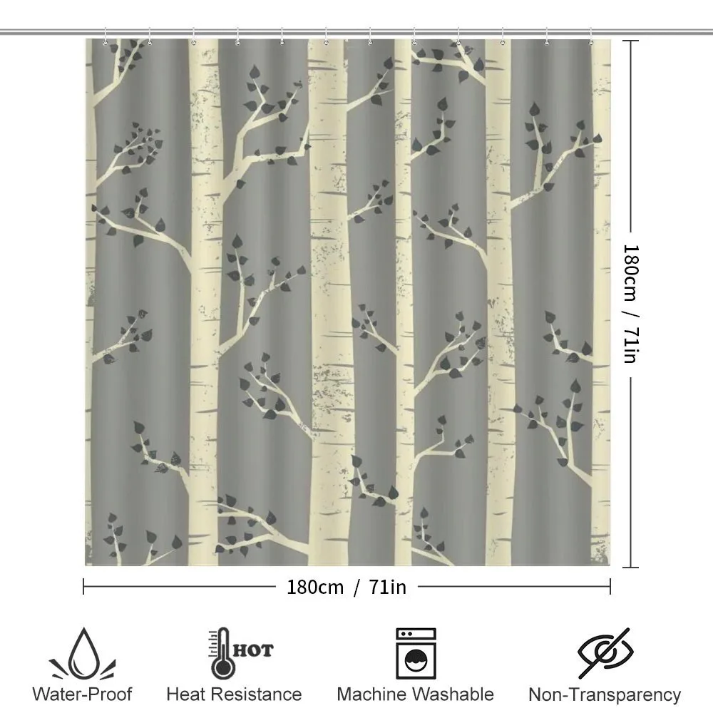 Birch Trees Nature Boho — Detail 2