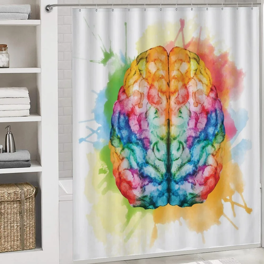 Colorful Human Brain — Detail 4