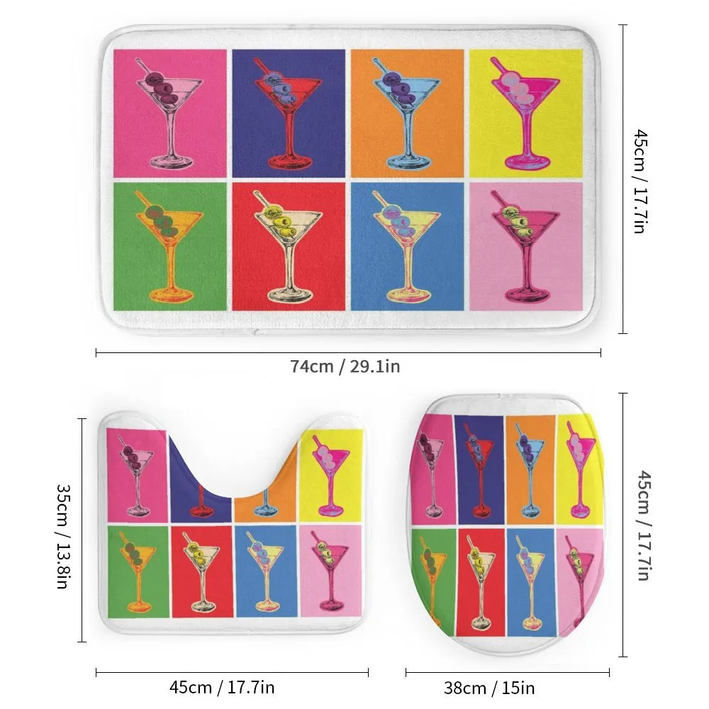 Colorful Martini Glass — Detail 1