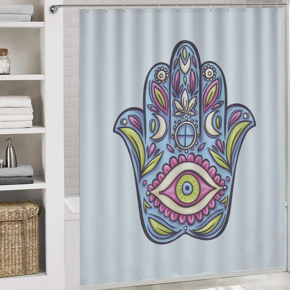 Doodle Colorful Hamsa — Detail 4