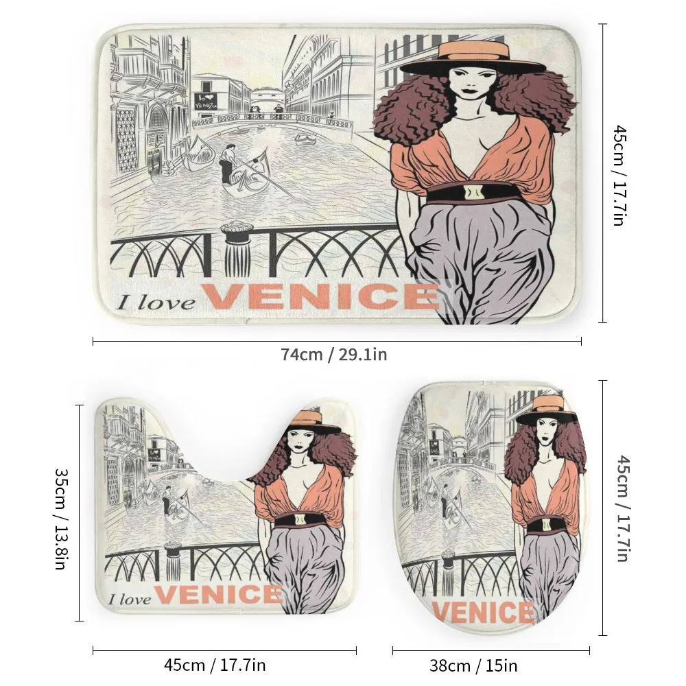 Fashion Girl Canal Italy — Detail 1