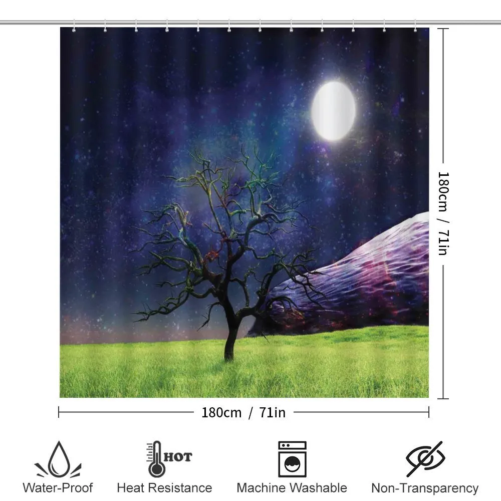 Full Moon Galaxy Grass — Detail 2