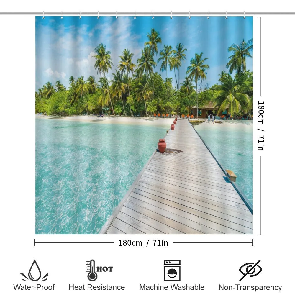 Maldives Island Beach — Detail 2
