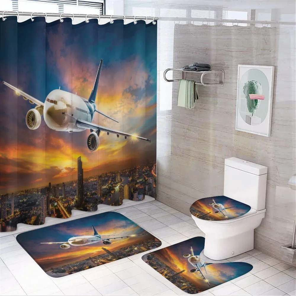 Night Scene with Plane — Your design