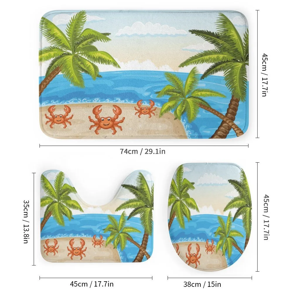 Palm Trees and Crabs — Detail 1