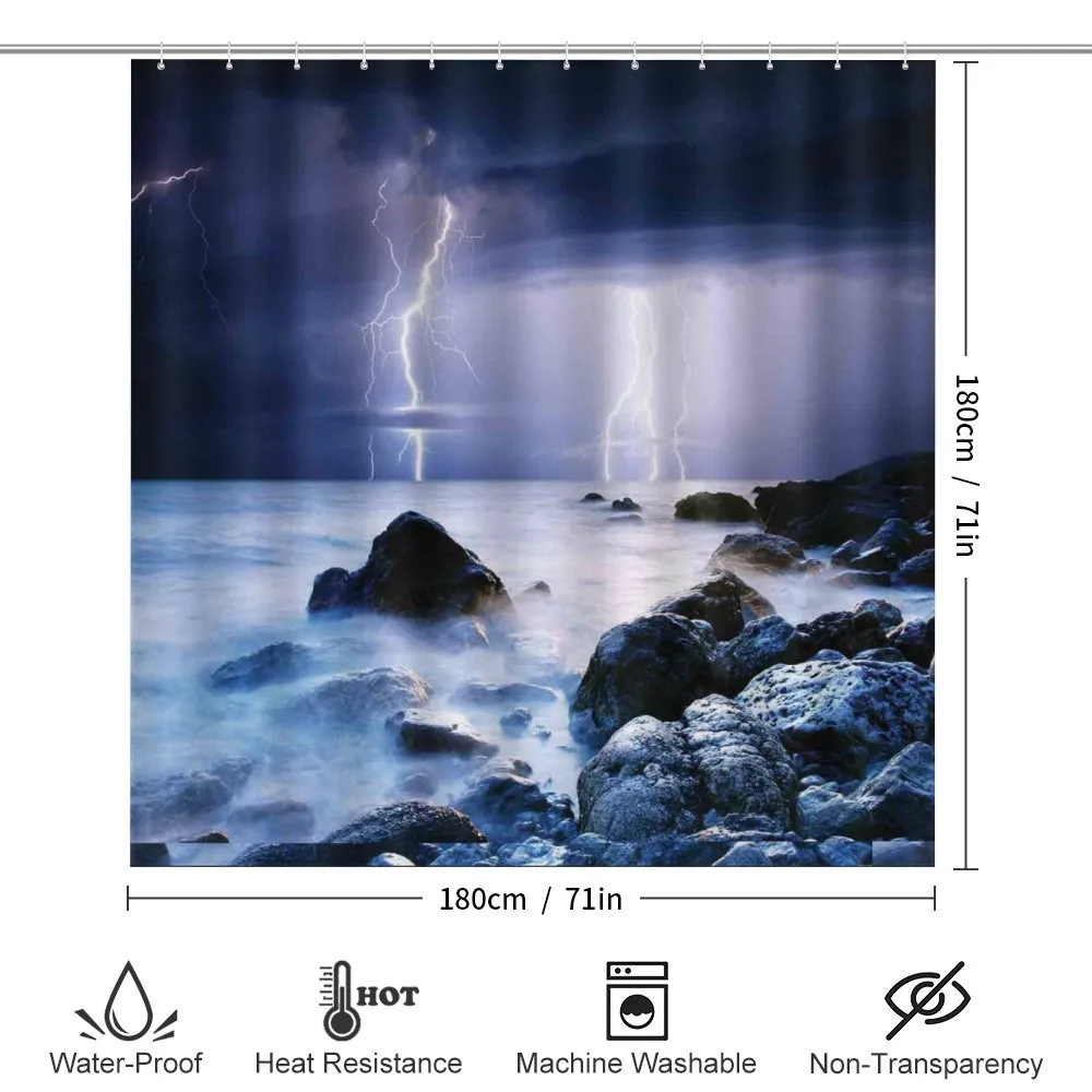 Rocky Coast Mystic Storm — Detail 2