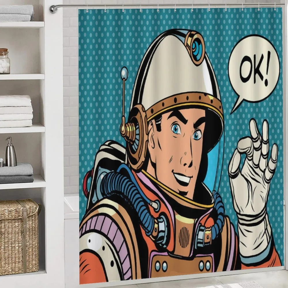 Space Man Gesturing — Detail 4