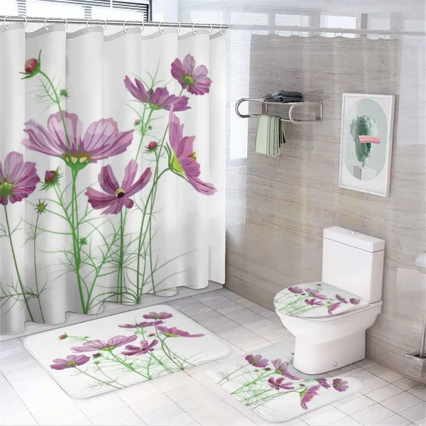 Spring Foliage on a shower curtain