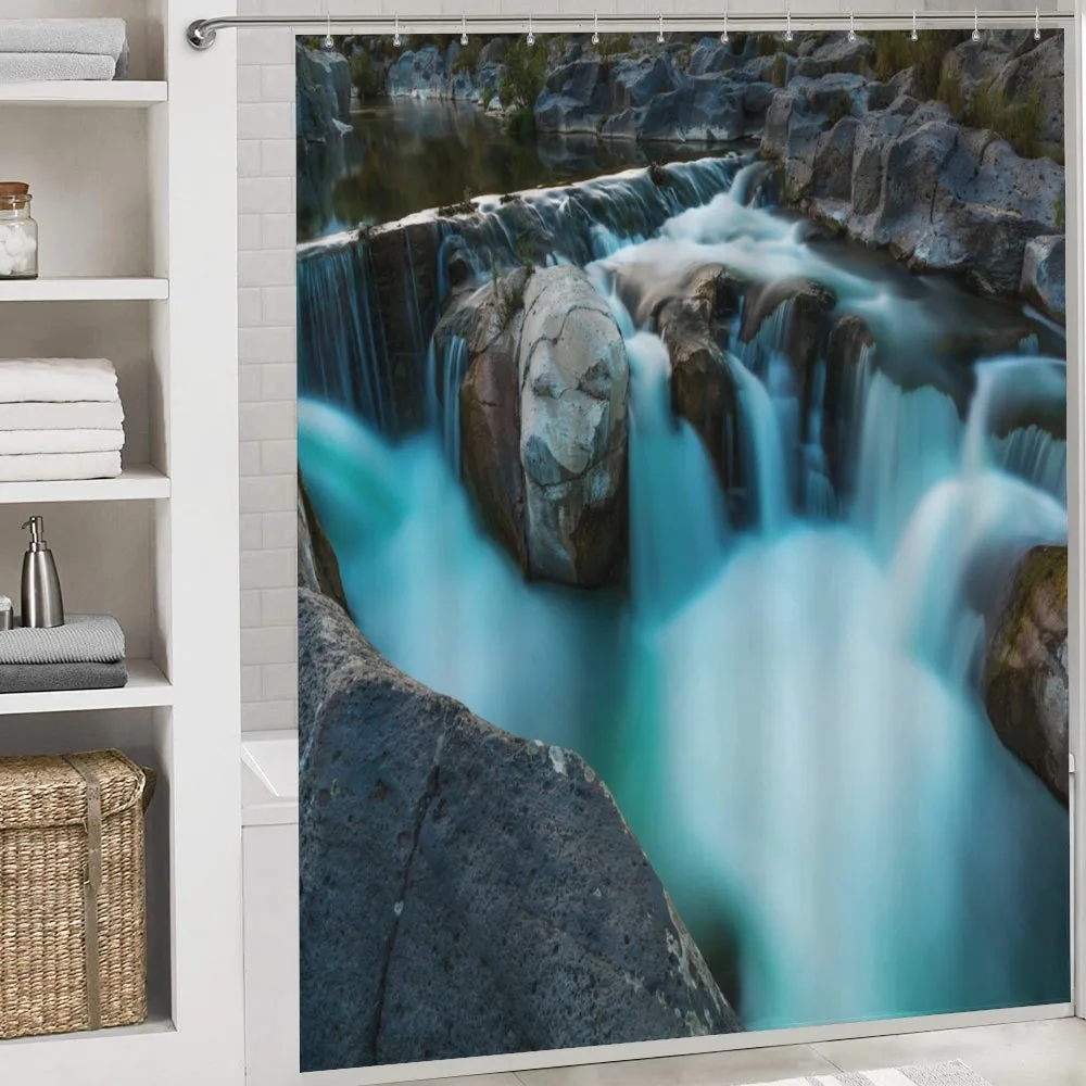 Waterfall Basalt Rocks — Detail 4
