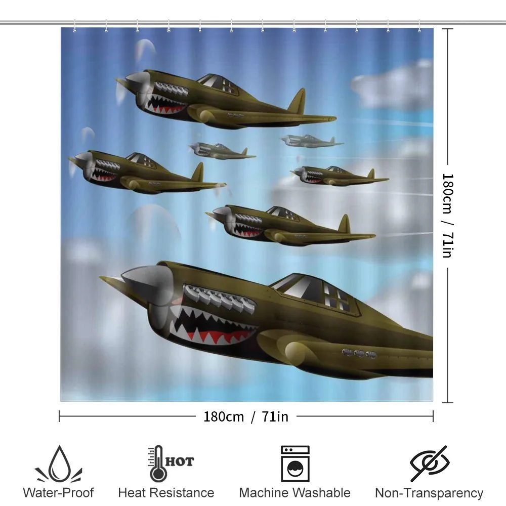 Aircrafts up in Air — Detail 2