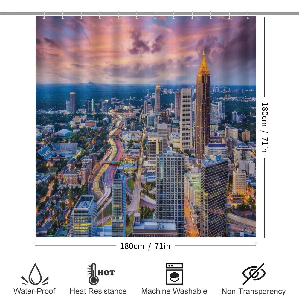 Atlanta City Georgia Town — Detail 2