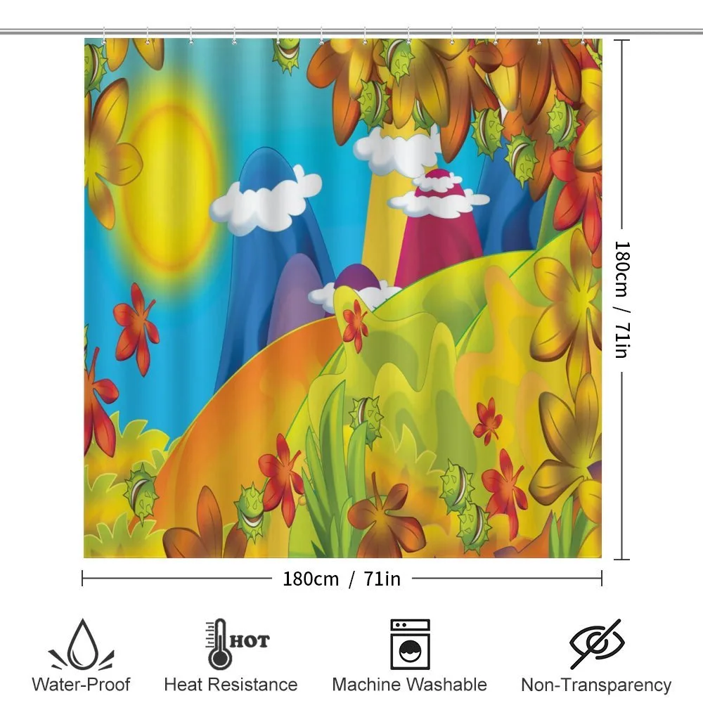 Cartoon Autumn Nature — Detail 2