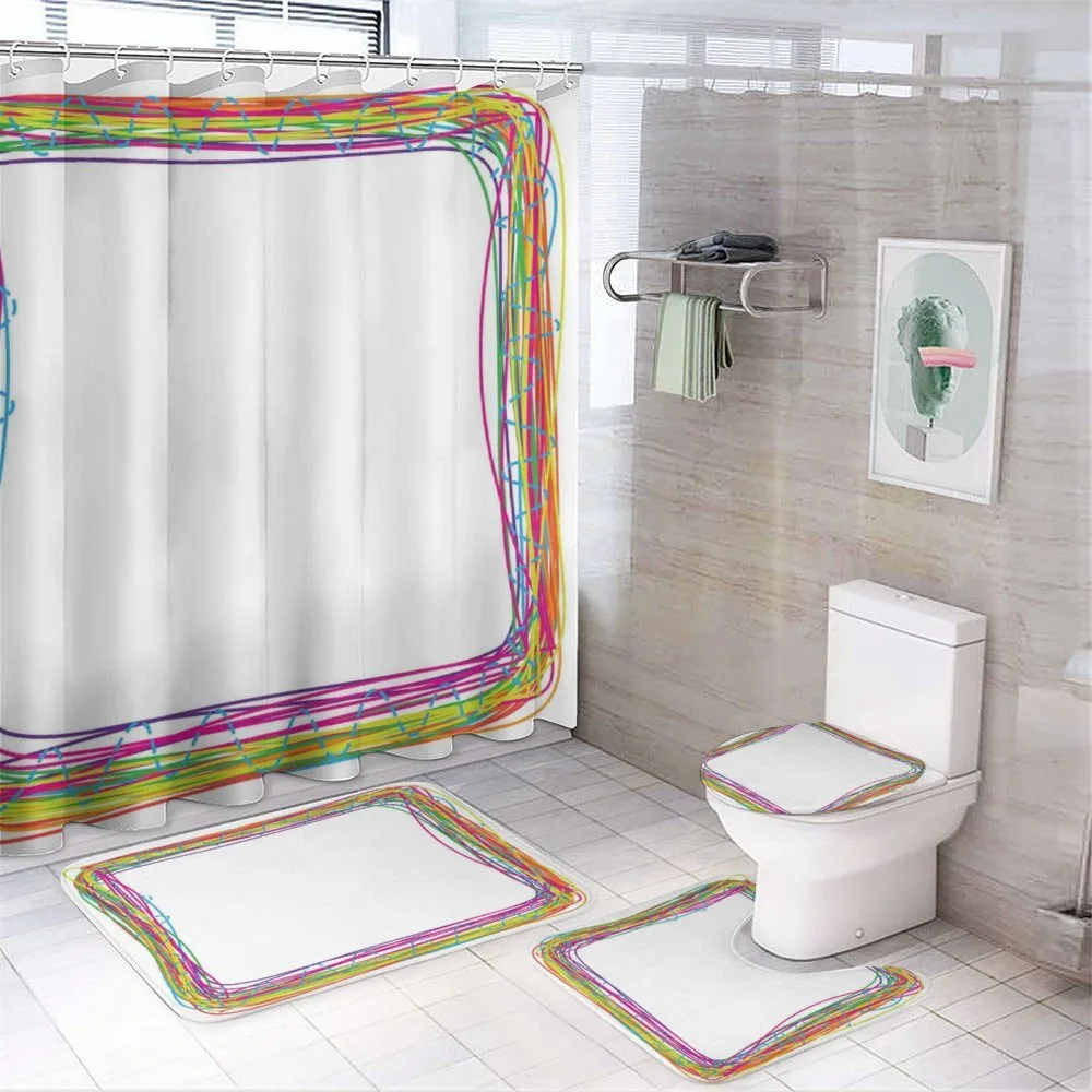 Colorful Rainbow Frame — Your design
