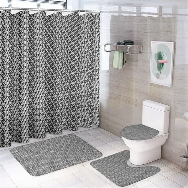 Cubical Forms on a shower curtain