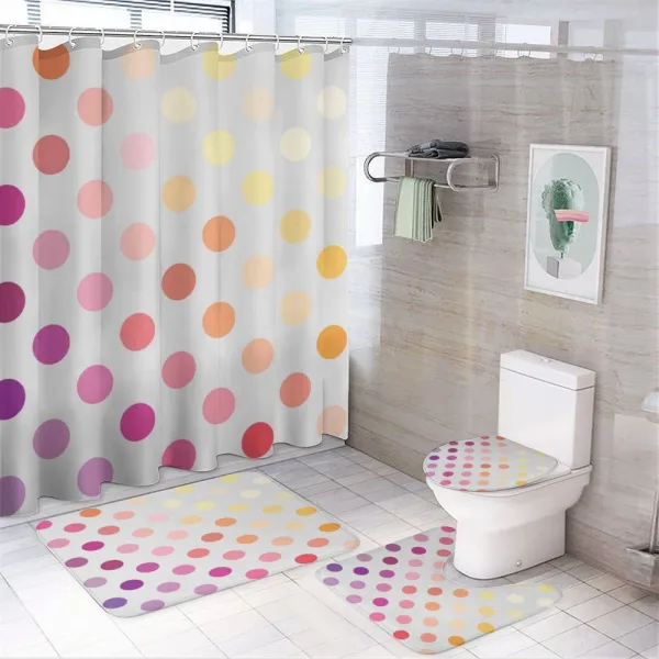 Digital on a shower curtain