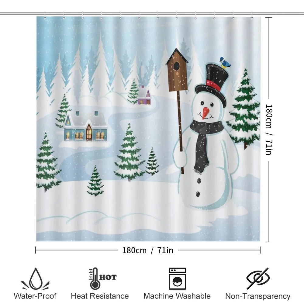 Frosty Holds Nest Graphic — Detail 2