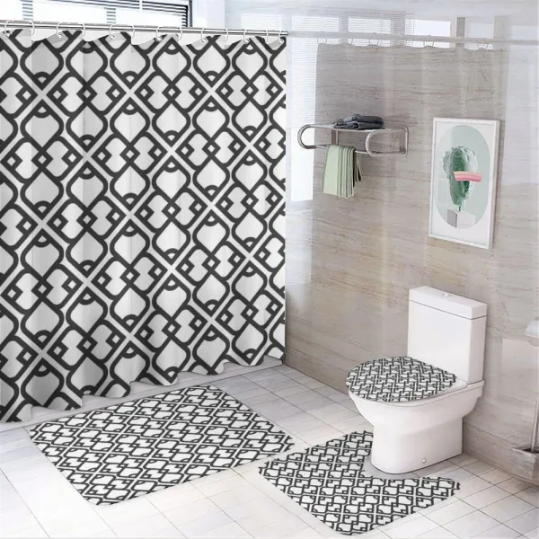 Middle Eastern Effect on a shower curtain