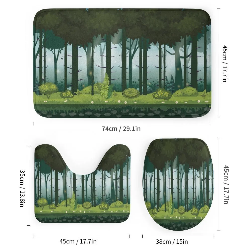 Mystic Forest Trees Twilight — Detail 1
