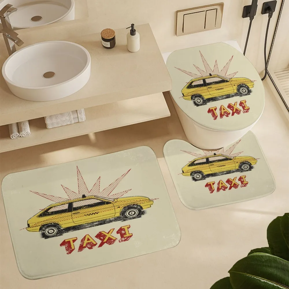 Pop Art Taxi Cab Vintage — Detail 5