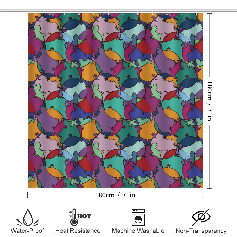Rainbow Turtle Pattern — Detail 2