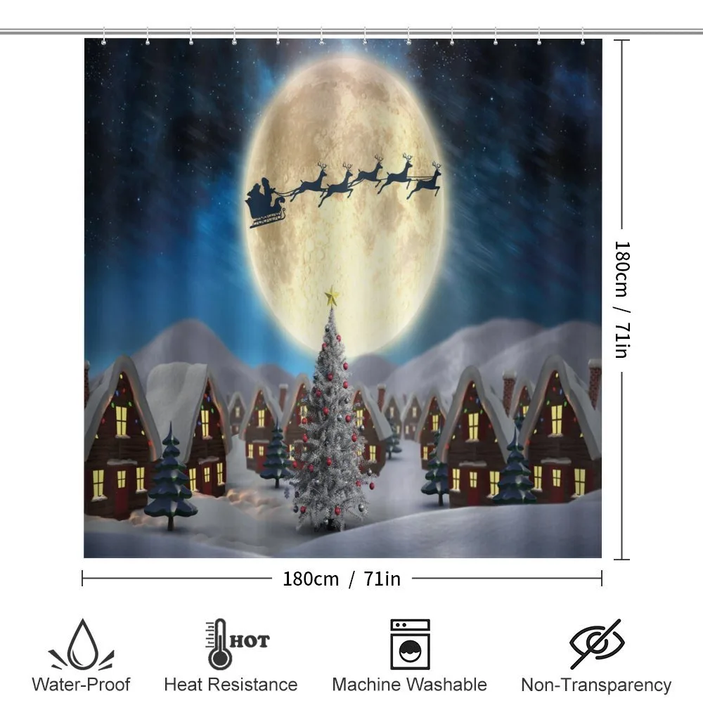 Santa Claus Full Moon — Detail 2