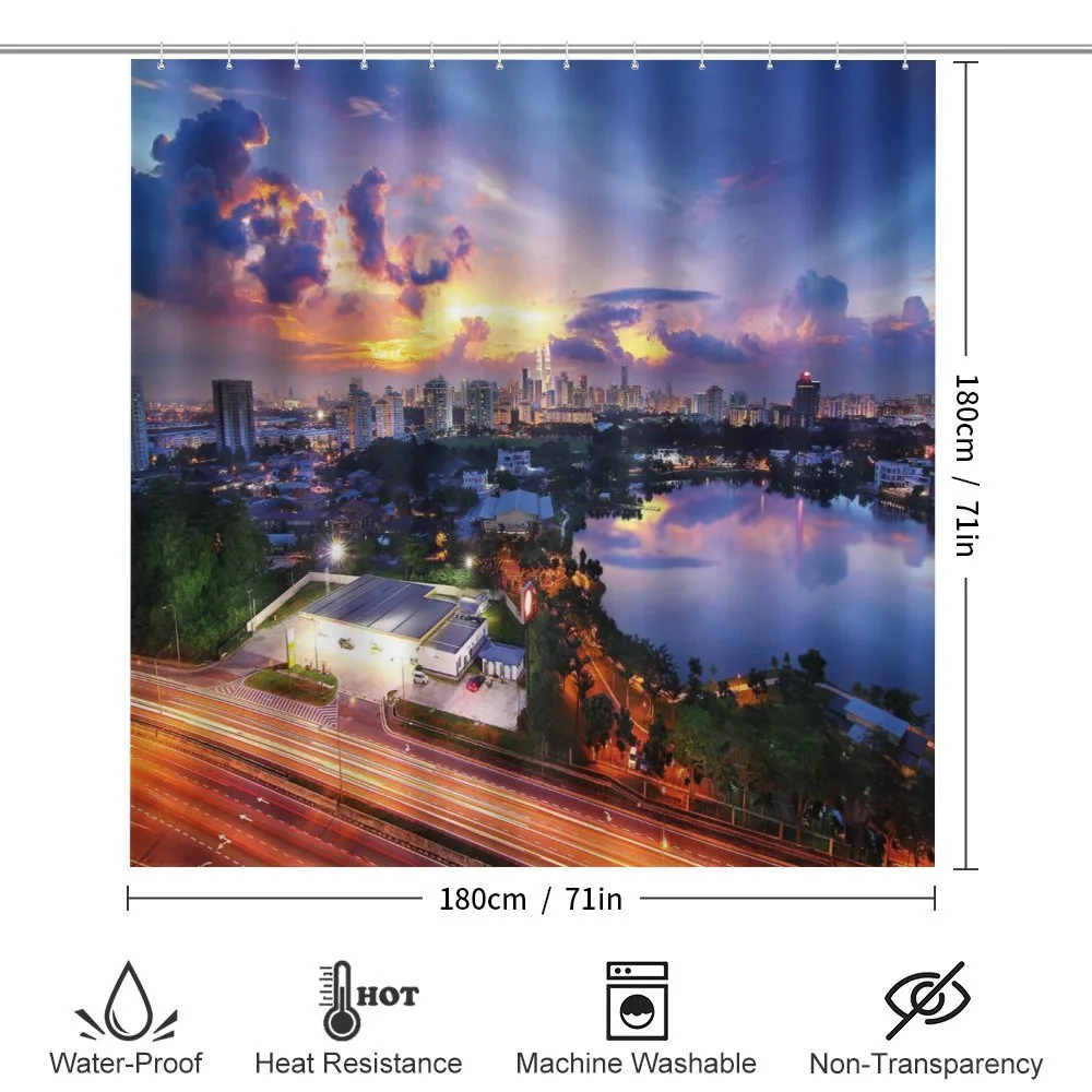 Vibrant Kuala Lumpur Dusk — Detail 2