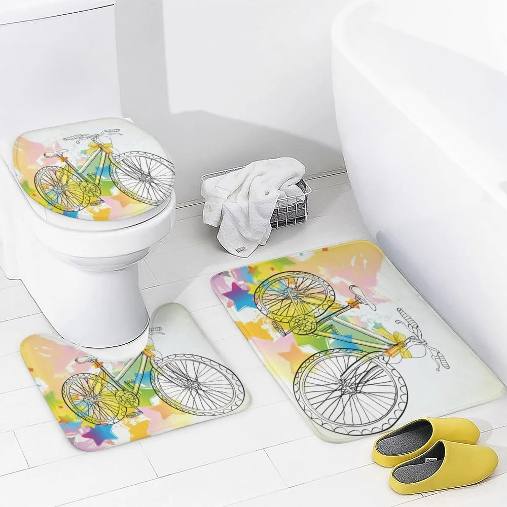Abtract Colorful Bike — Detail 3