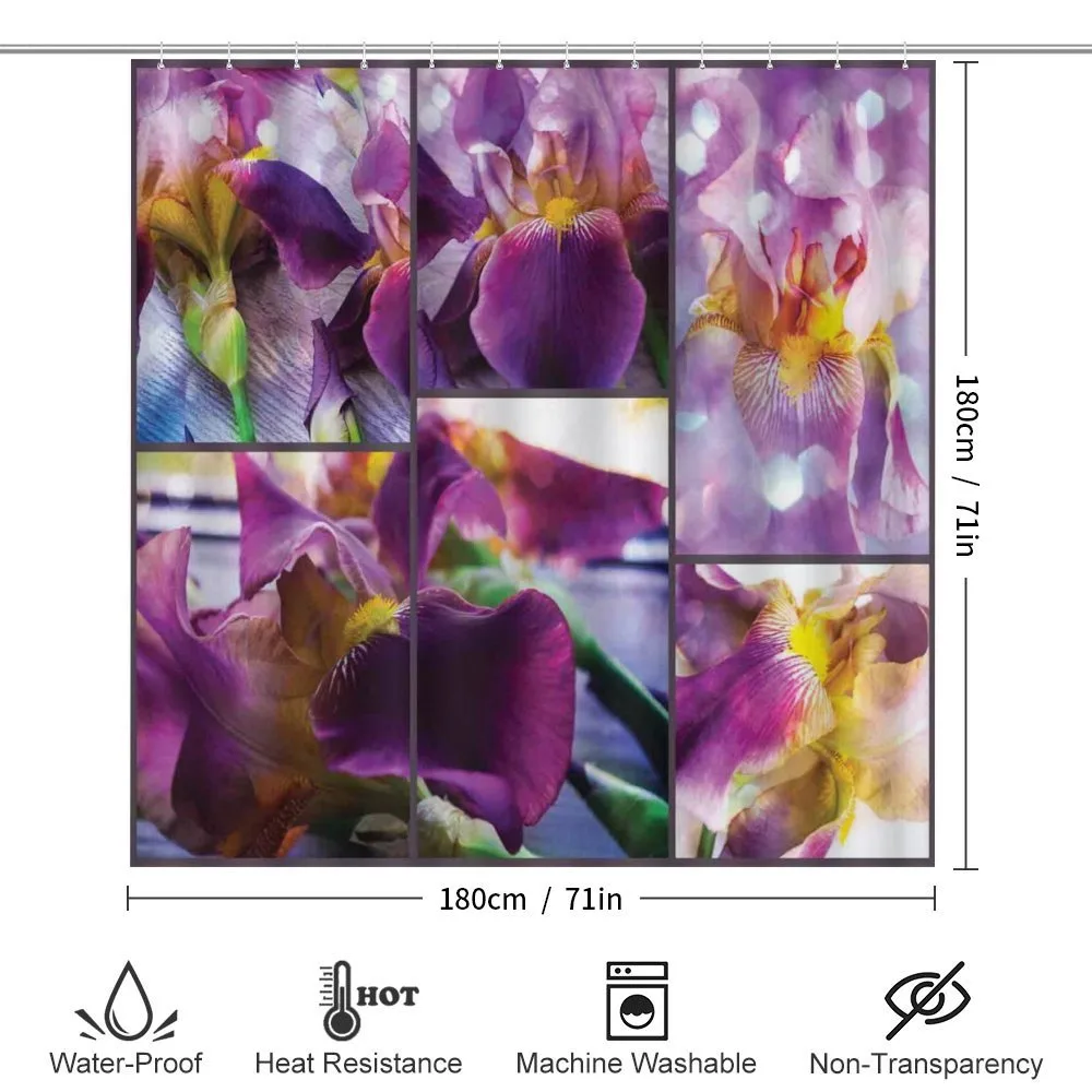 Blooming Iris Flowers — Detail 2