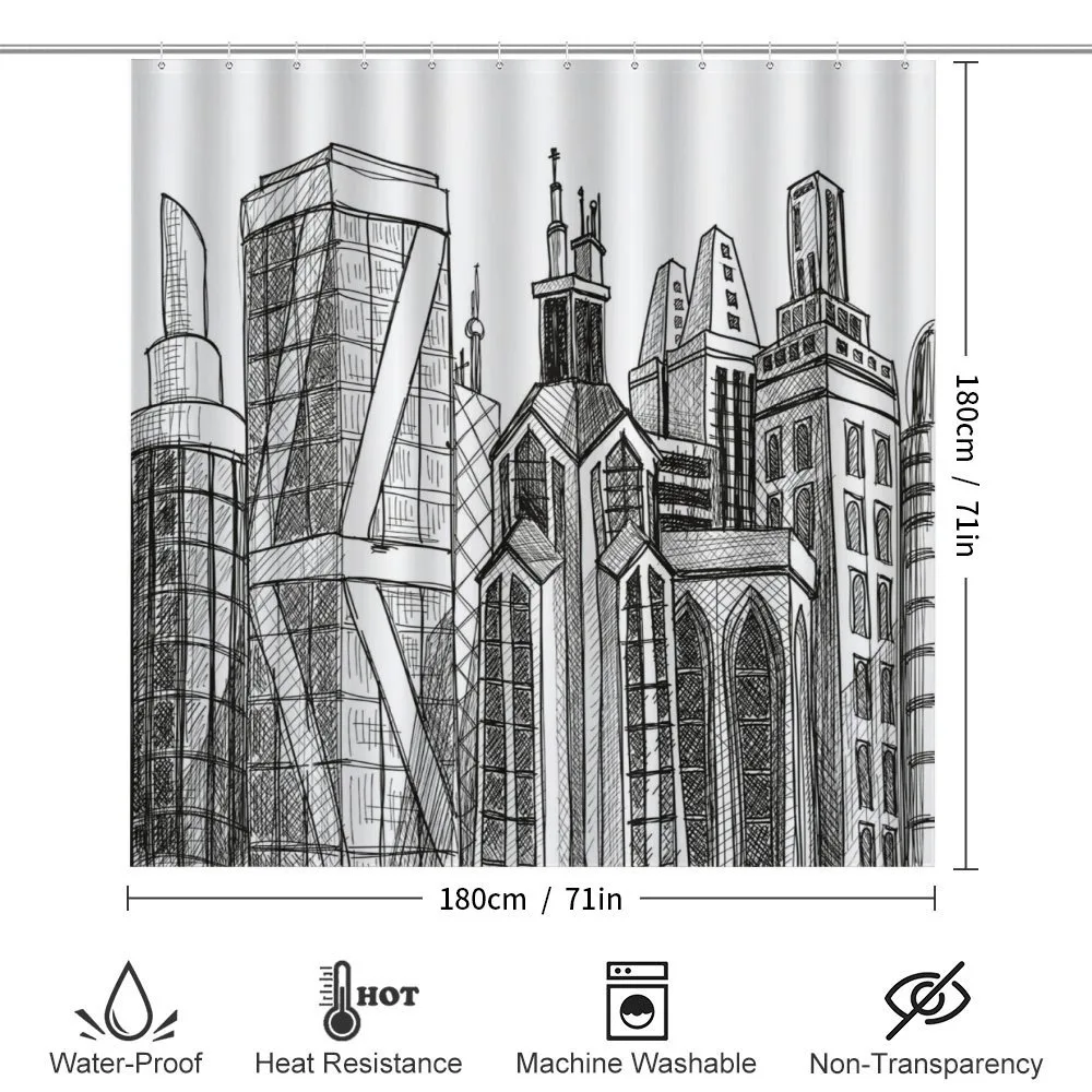 City Town Skyscrapers — Detail 2