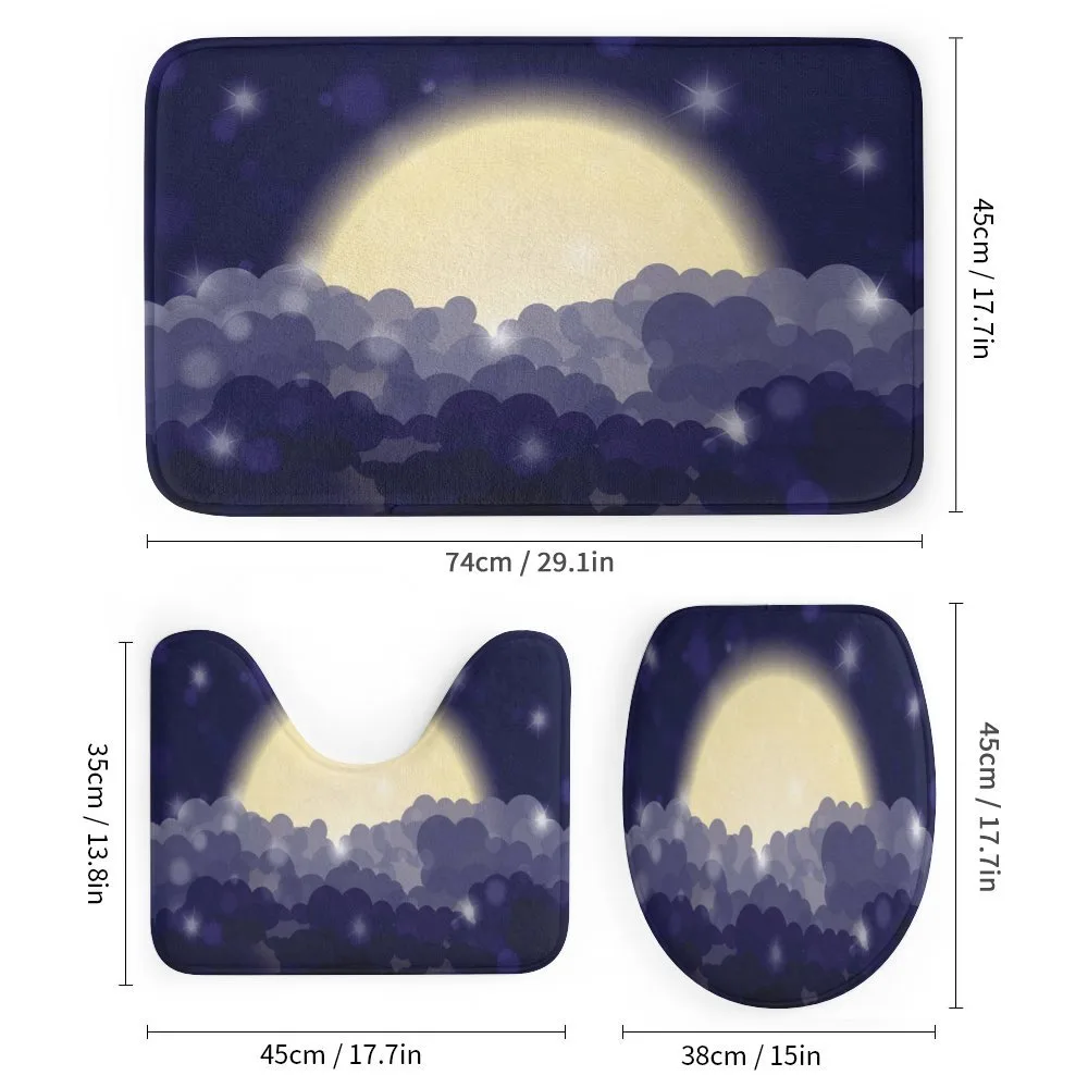 Cloudy Sky View at Night — Detail 1