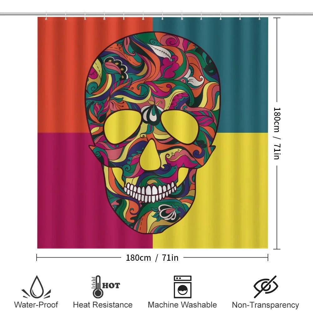 Colorful Calavera — Detail 2