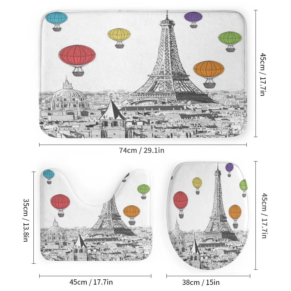 Eiffel Tower and Balloons — Detail 1
