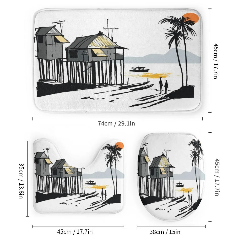Fishing Village Malay — Detail 1
