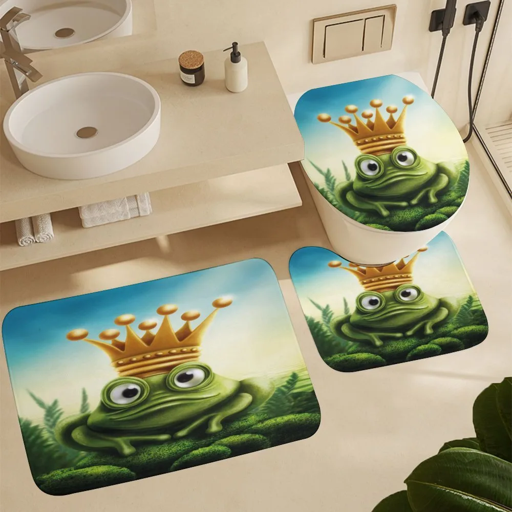 Frog Prince on Moss Stone — Detail 5
