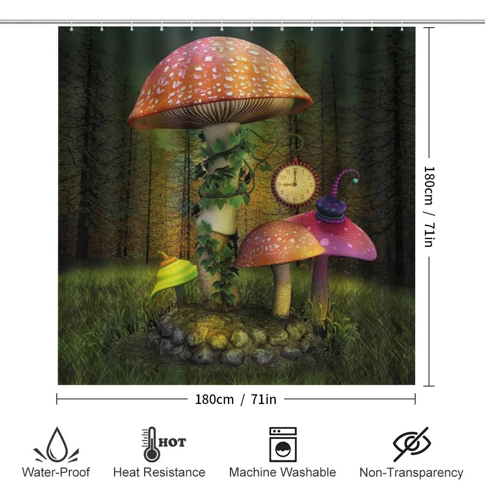 Giant Mushroom and Elve — Detail 2